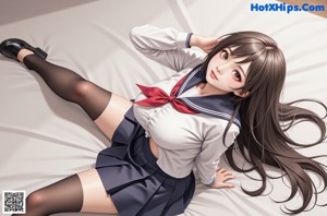 a woman in a white shirt is posing for a picture